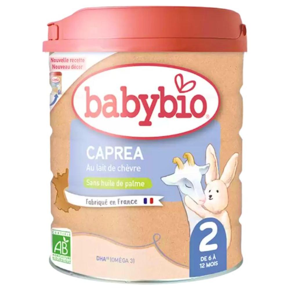 Lait Infantile Caprea Chèvre 2 Baby bio 800g