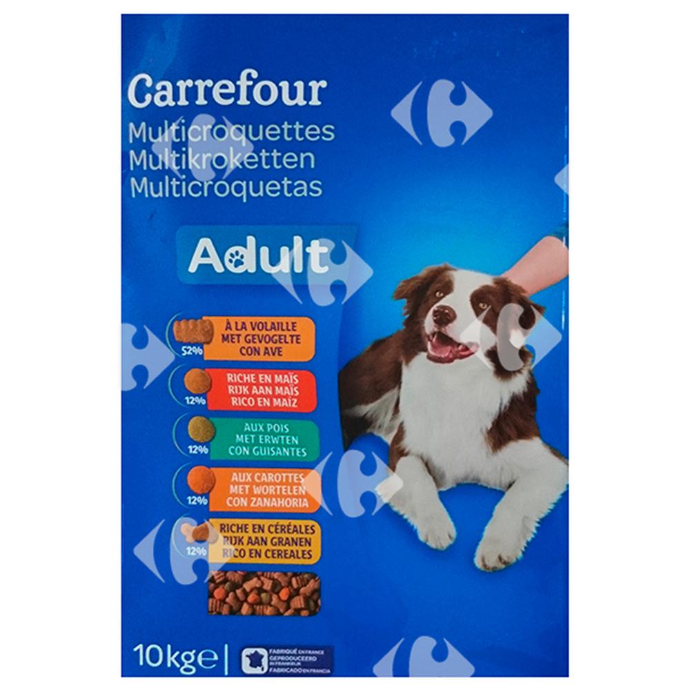 [530818] Croquettes à la Volaille pour Chiens Carrefour 10kg