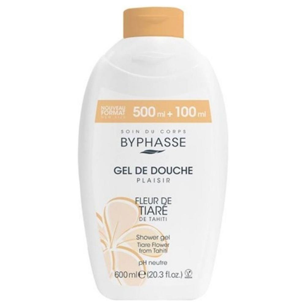 Lait Douche Fleur de Tiaré Byphasse 600ml