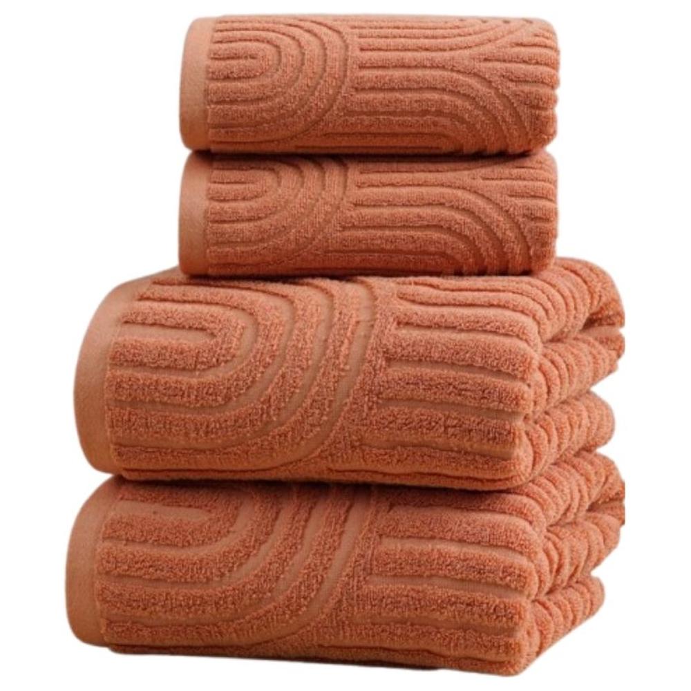 [702398] Drap de Bain Caramel Tex Home 100x150 cm