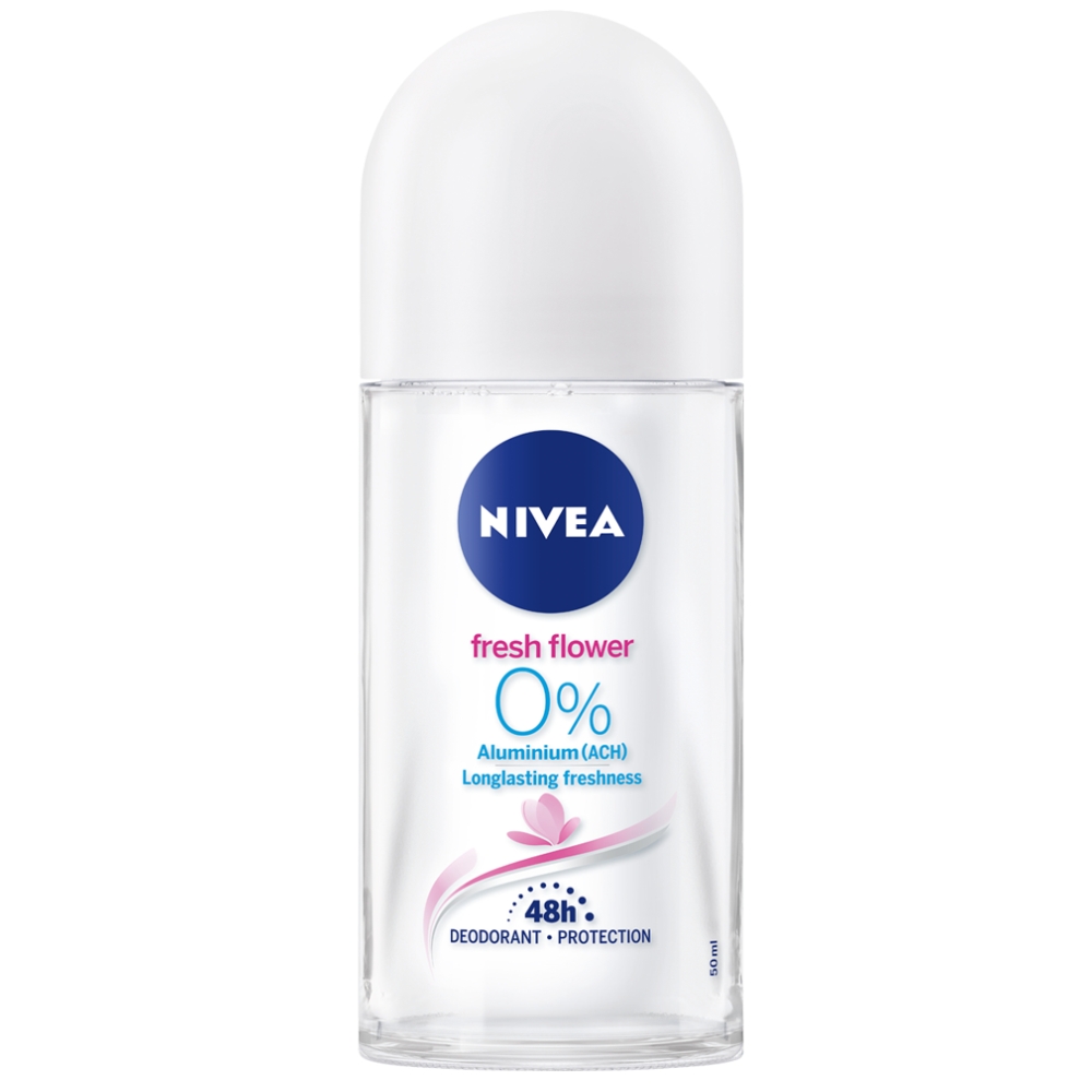 Déodorant Femme Roll On Fresh Flower 0% Aluminium Nivea 50ml.