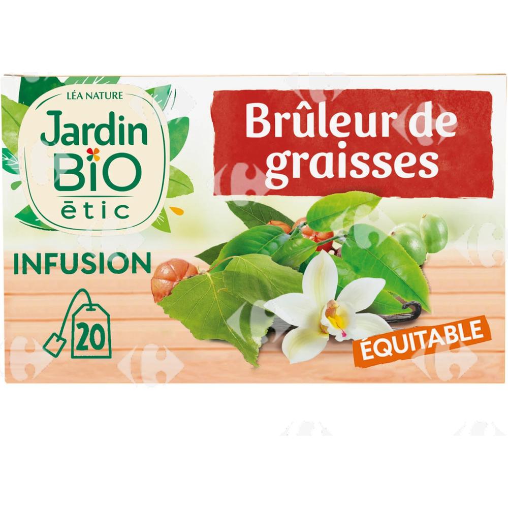 Infusion Brûleur de Graisses Bio Jardin Bio 30g