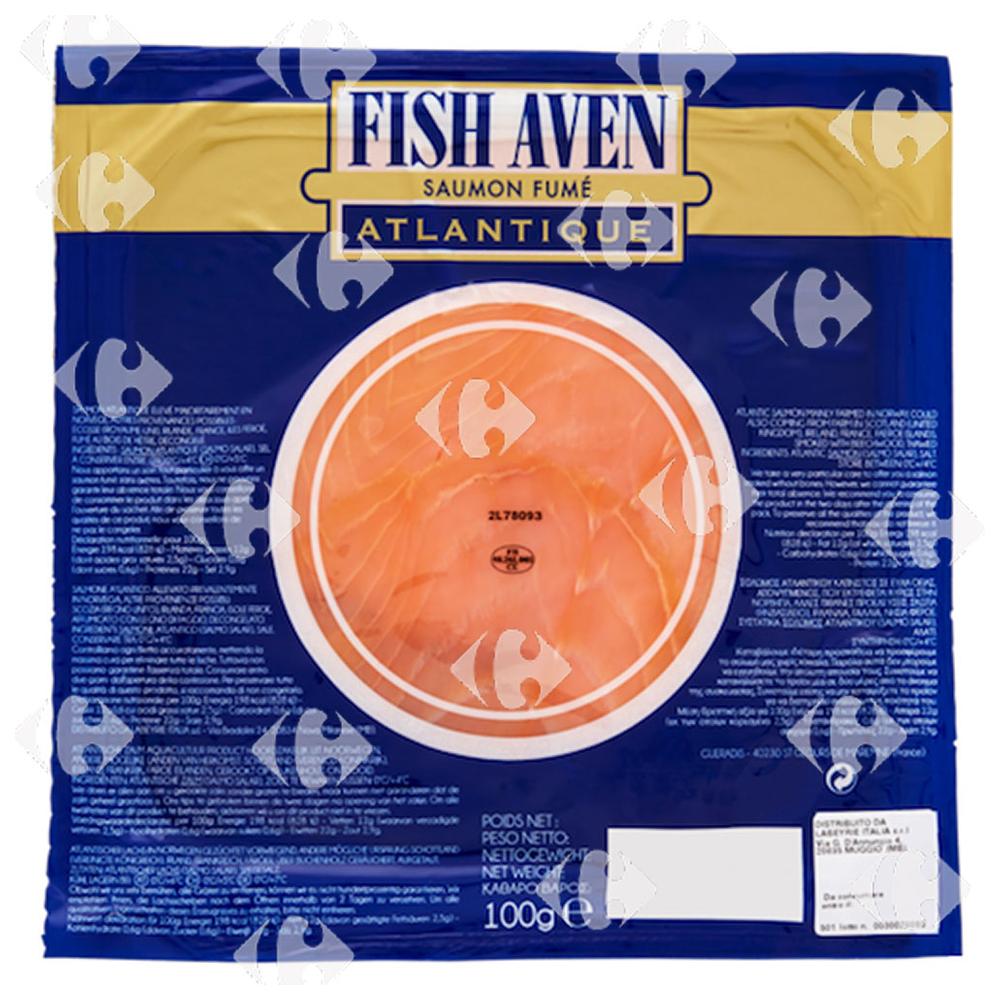 Saumon Fumé Fish Aven 100g.