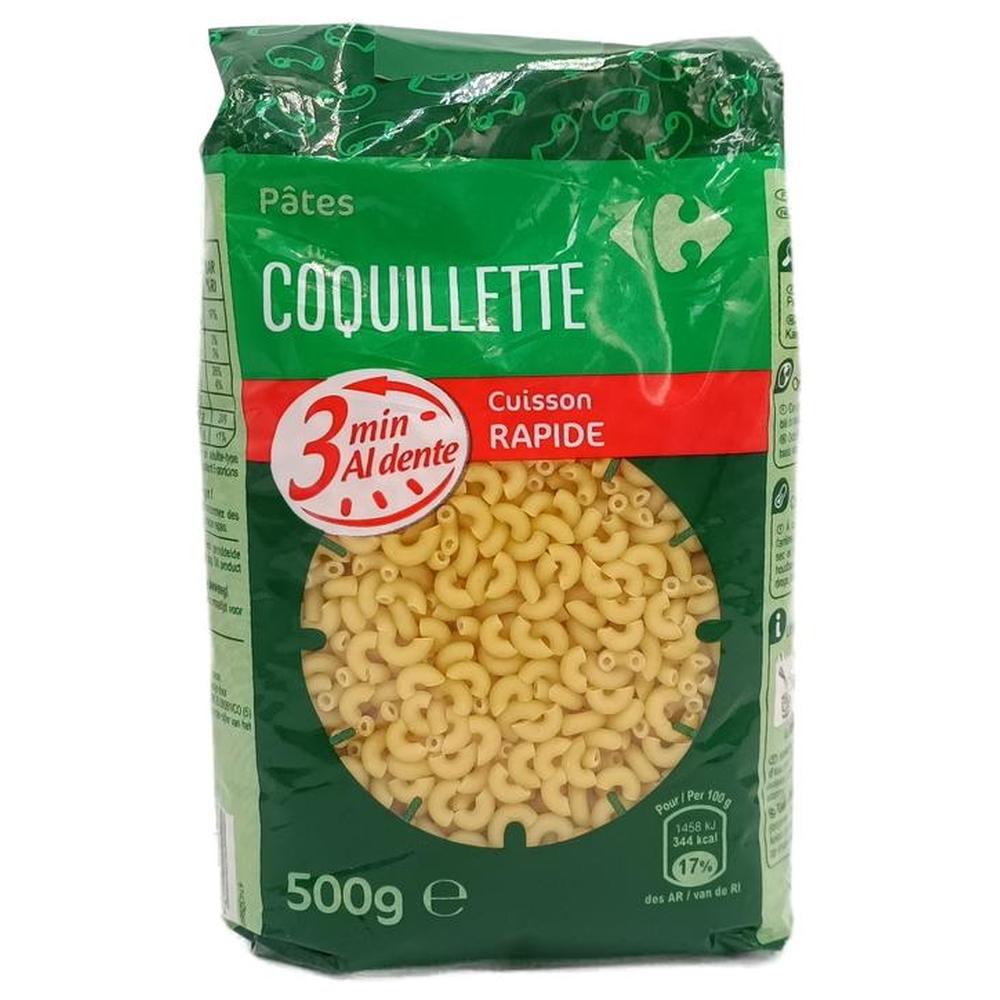 [189279] Coquillette Cuisson Rapide Carrefour 500g.