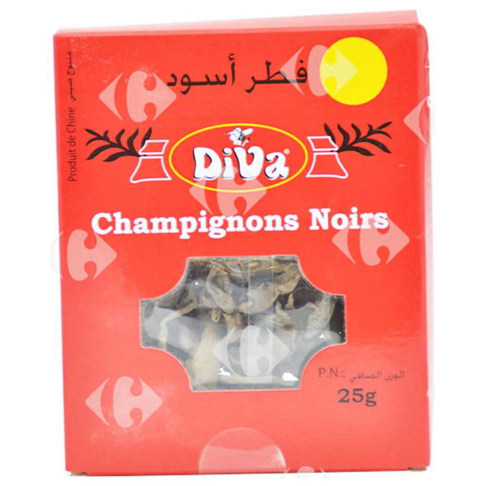 [516867] Champignons Noirs Diva 25g.