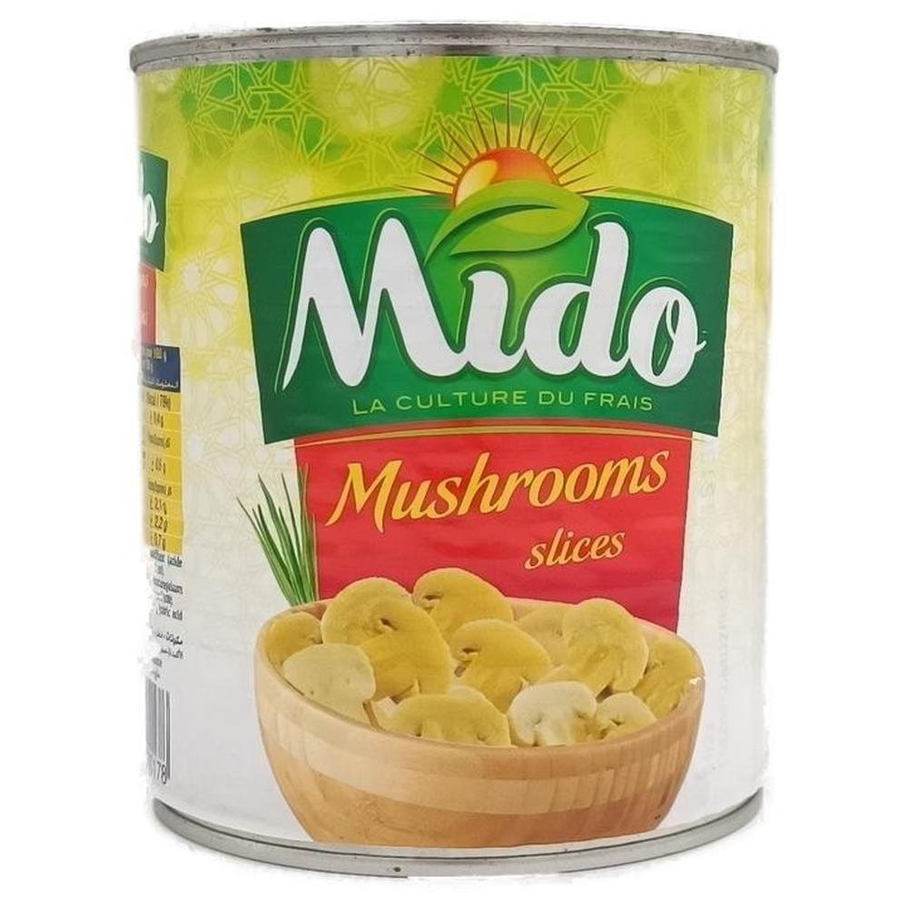 [9435] Conserve de Champignons Mido 800g.