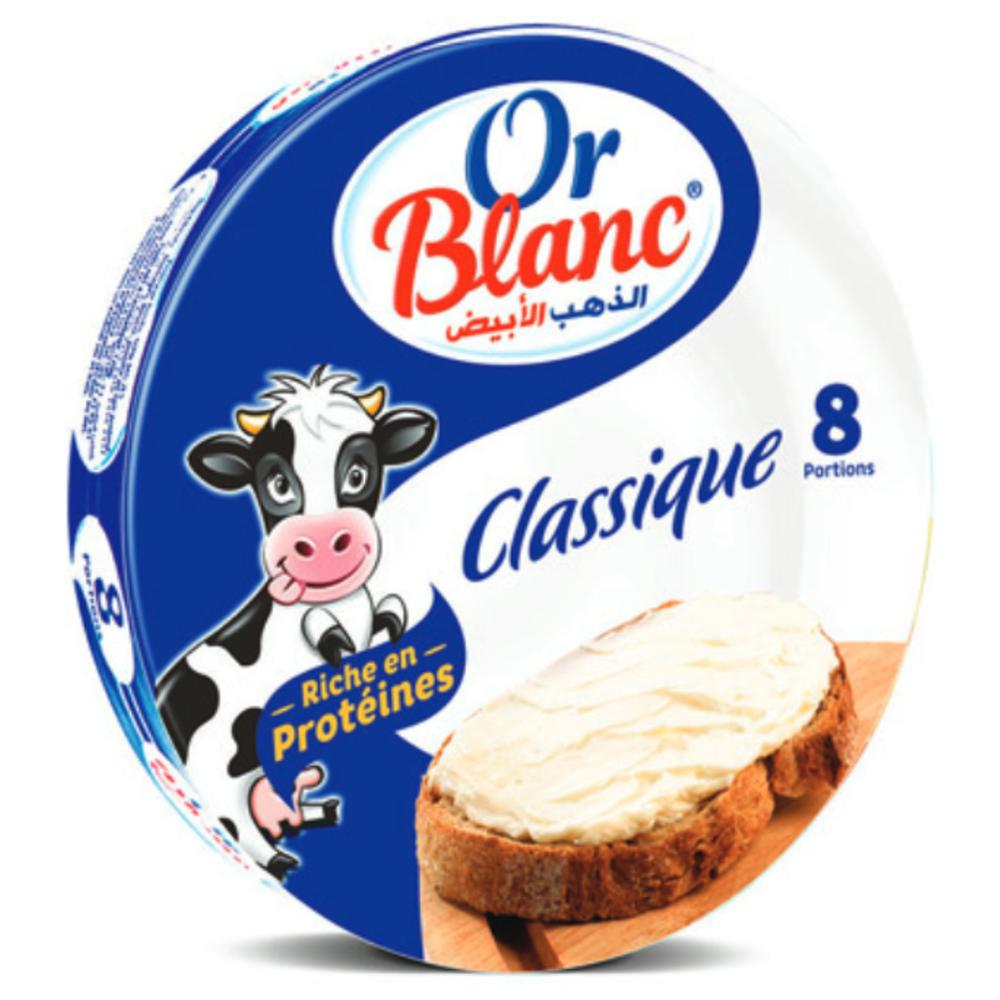 Fromage Fondu Or Blanc 8 portions 120g.