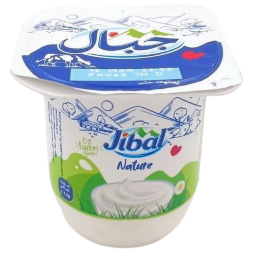 Yaourt Brassé Nature Jibal 110g.