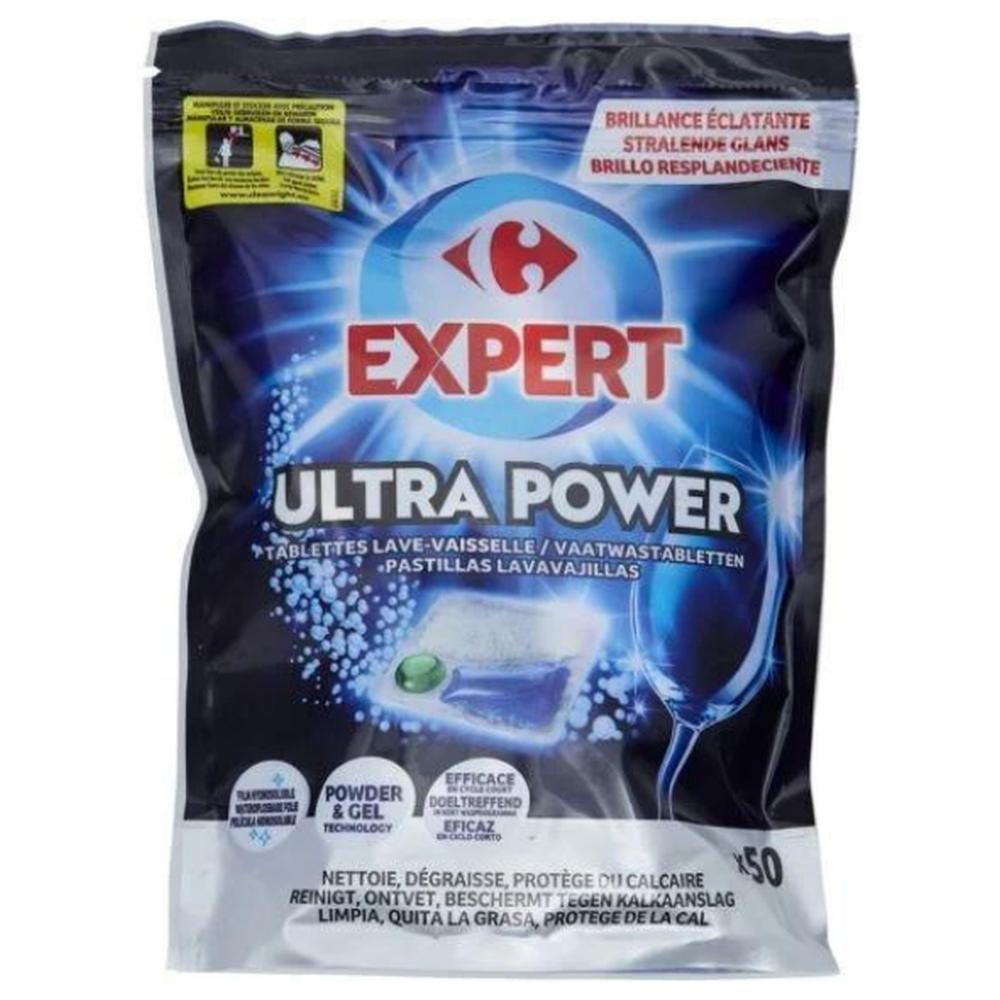 Tablette Lave-Vaisselle Ultra Power Carrefour Expert 50 unités