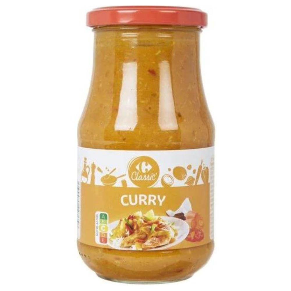 [704677] Sauce Curry Carrefour Classic 420g