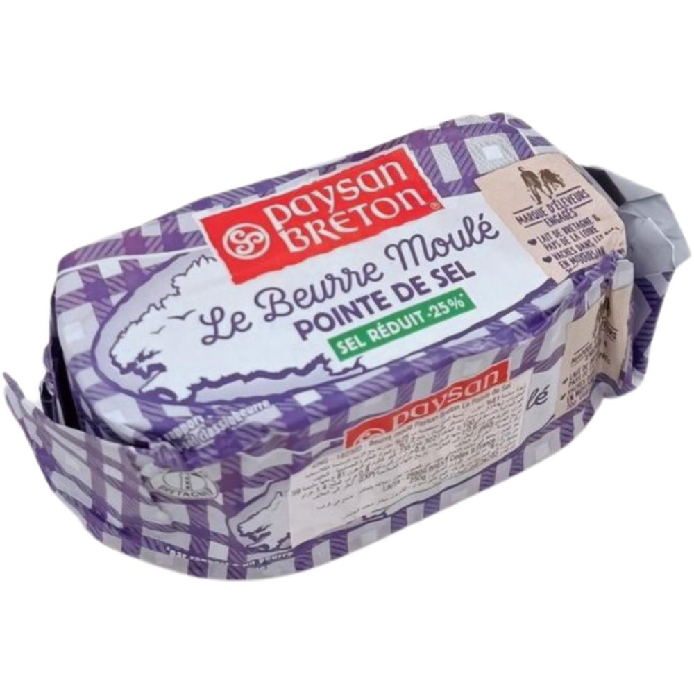 Beurre Moulé à La Pointe De Sel Paysan Breton 250g.