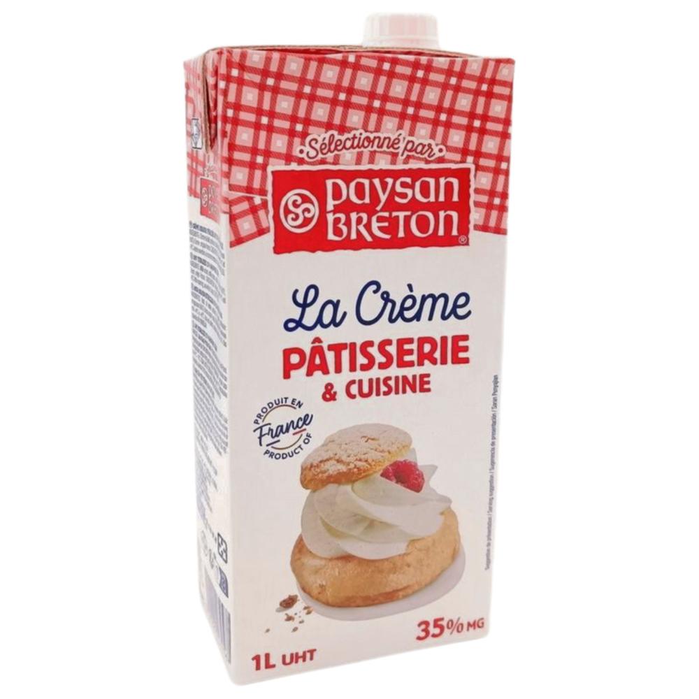 Crème en Brique UHT 35% Paysan Breton 1L.