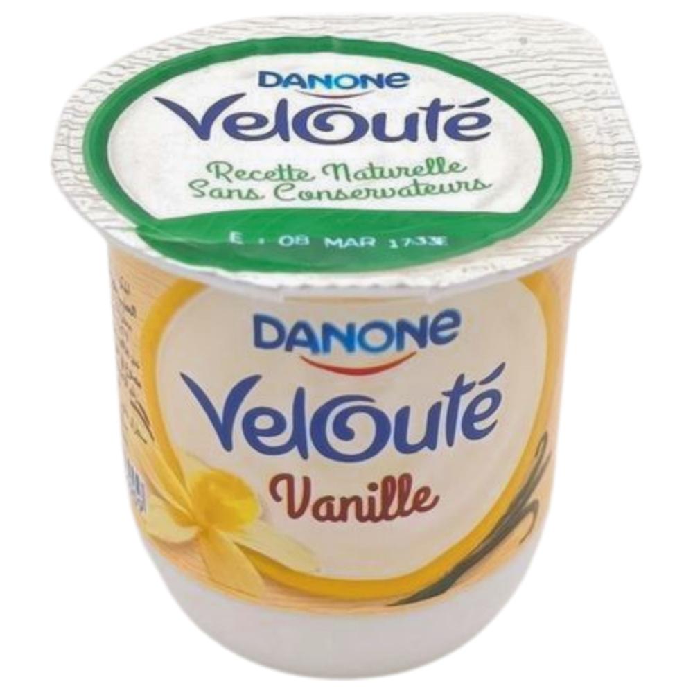 Yaourt à Cuillère Brassé Vanille Danone Velouté 110g.