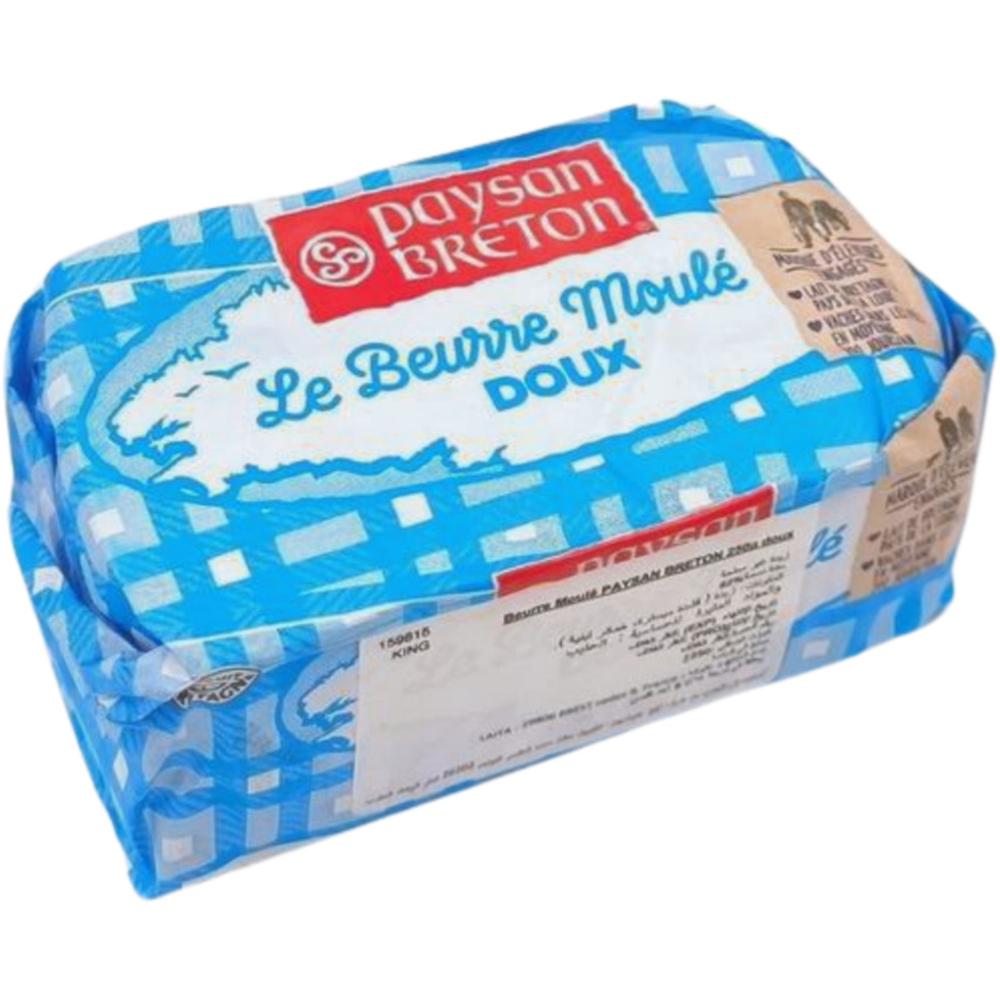 Beurre de Baratte Moulé Doux Paysan Breton 250g.