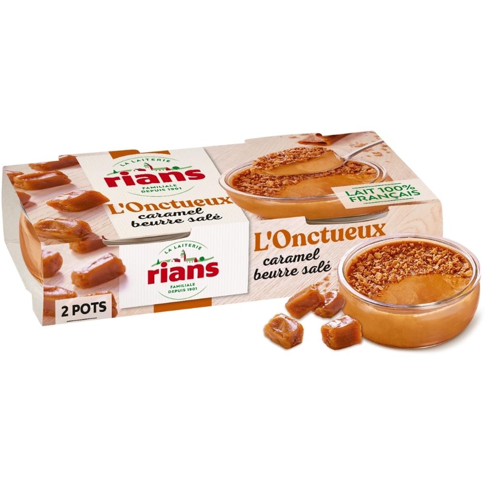 [685066] Crème Dessert au Caramel Beurre Salé Rians 180g.