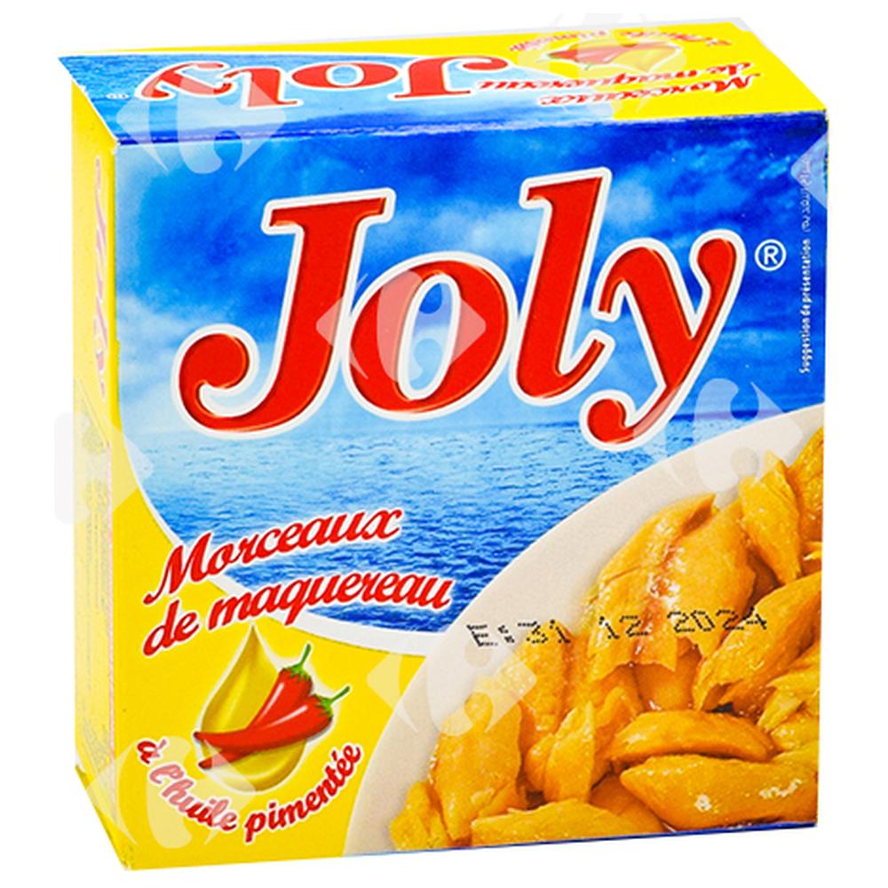 Morceaux de Maquereau Huile Pimentée Joly 85g.
