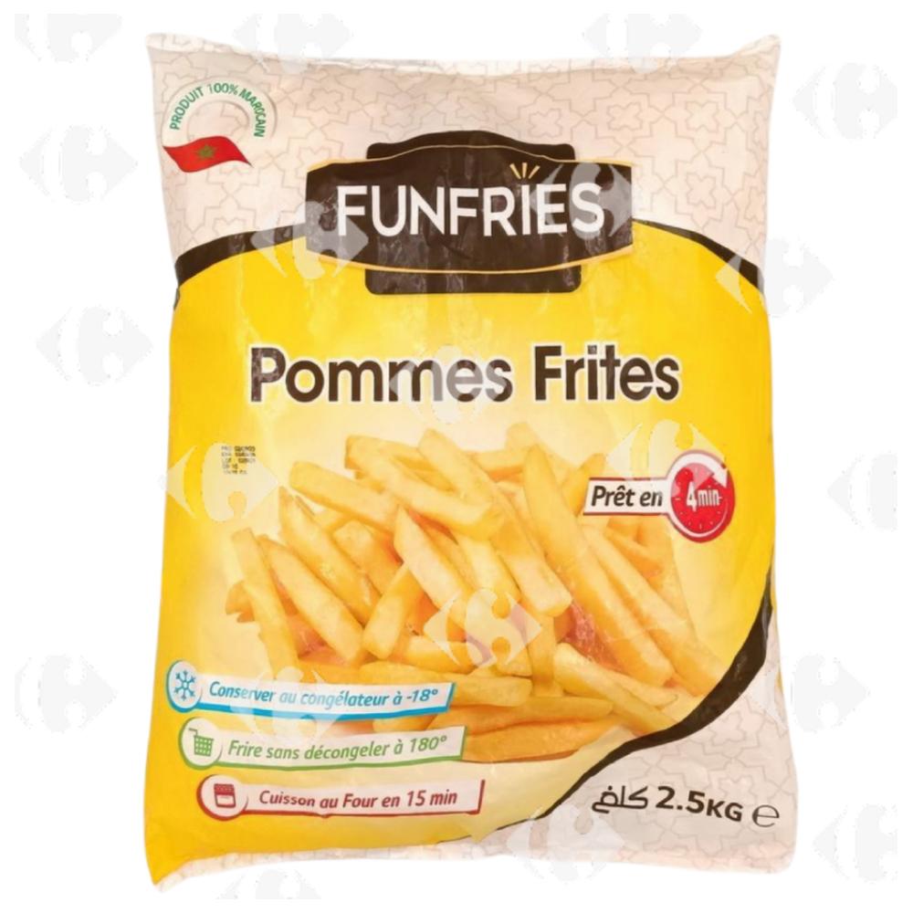 Frites 9/9 Funfries 2,5kg.