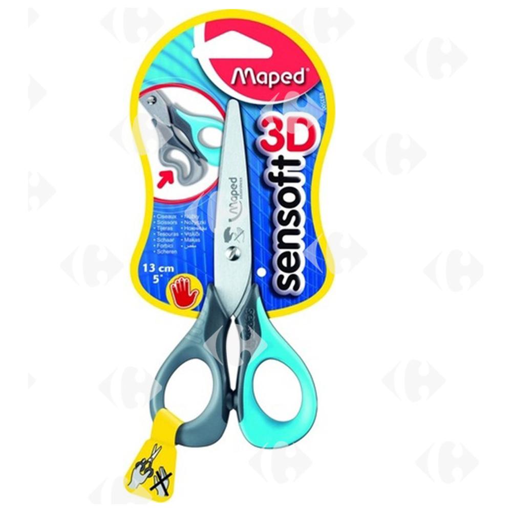 [66952] Ciseaux Sensoft Gaucher Maped 13cm