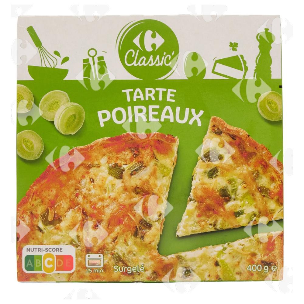 Tarte aux Poireaux Carrefour 400g