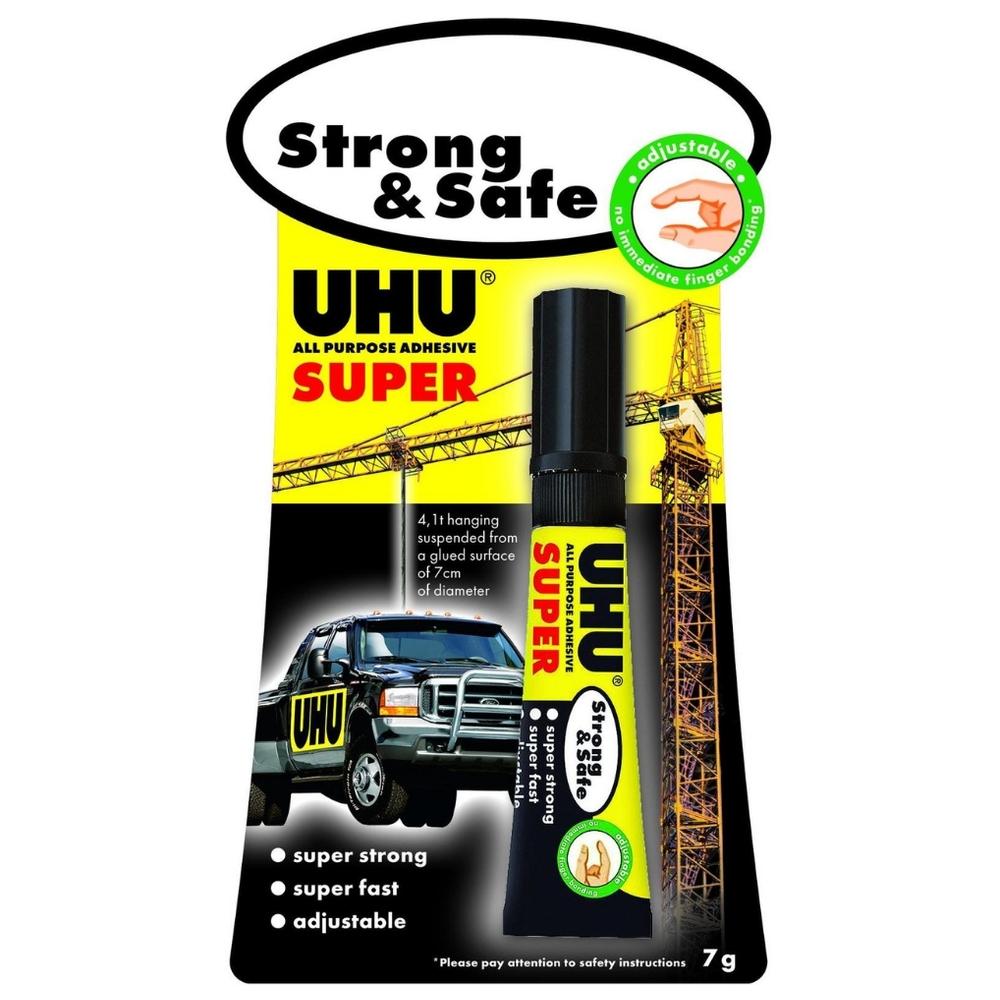 [525532] Colle Universelle UHU Super Strong & Safe 7G