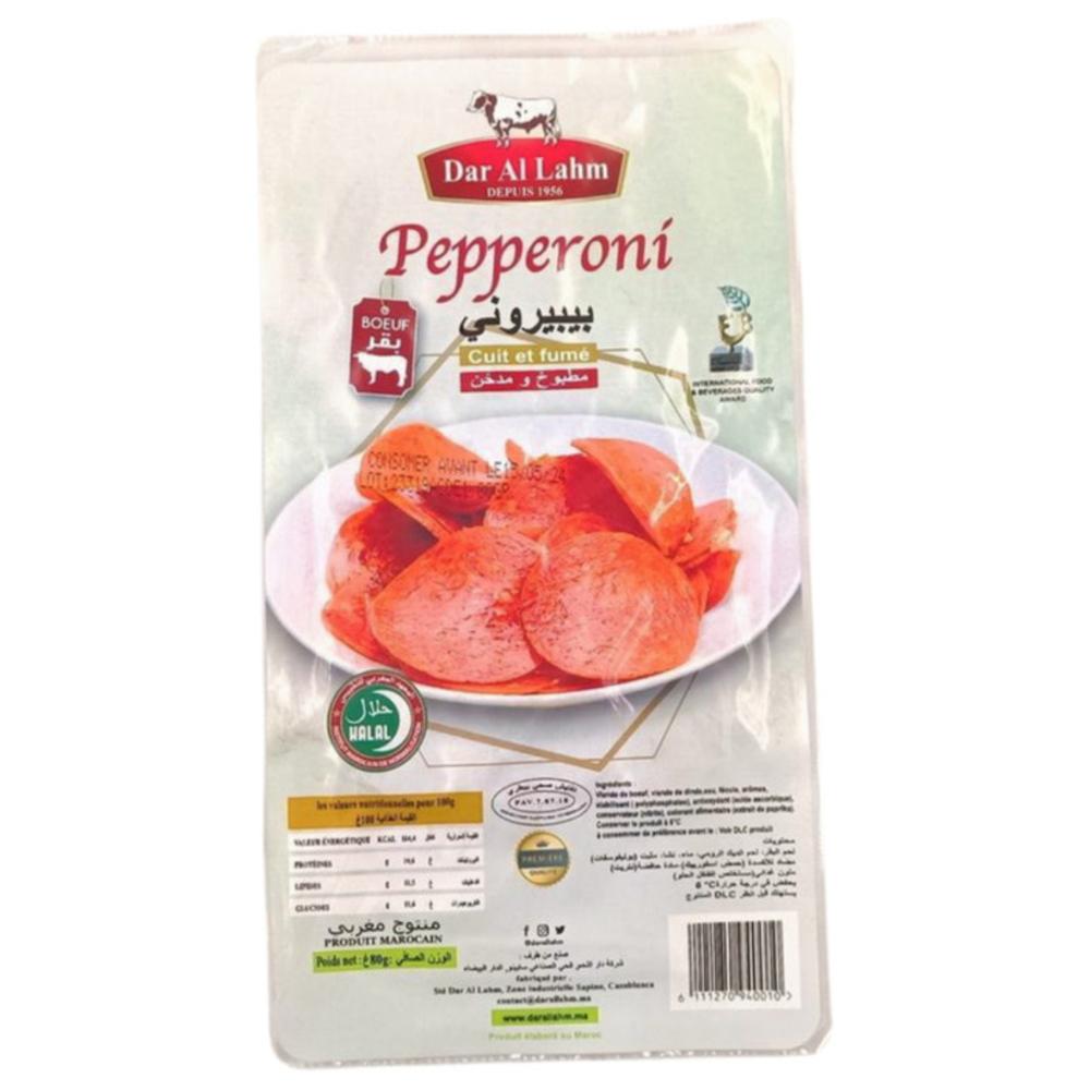 [700580] Tranche de Pepperoni Dar Al Lahm 80g.