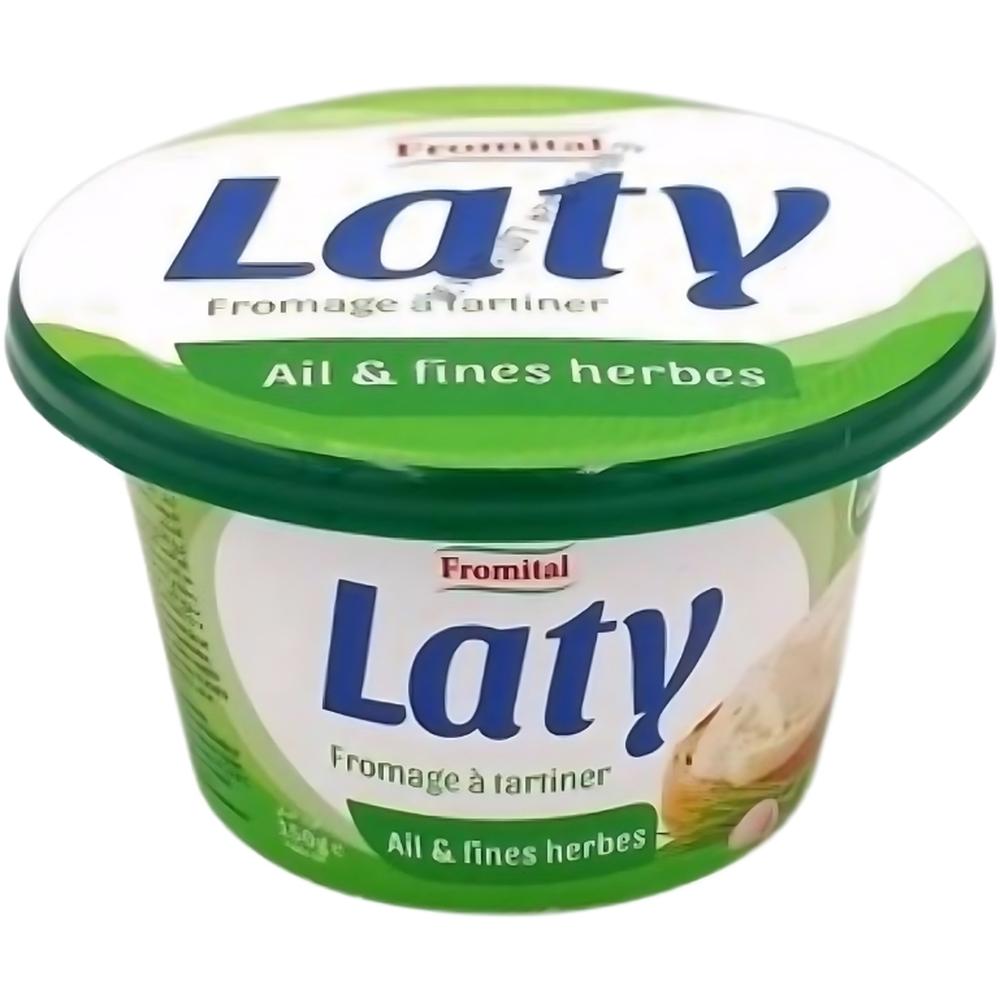 Fromage à Tartiner Ail et Fines Herbes Laty 150g