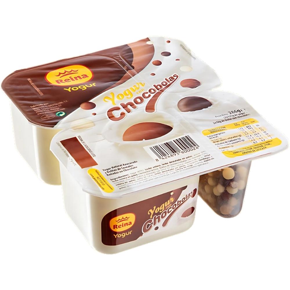 [572724] Pack Yaourt Chocobolas Reina 2x135g