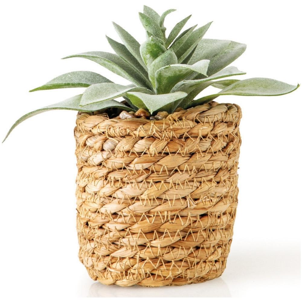 [722025] Plante Artificielle avec Pot Tisse Kasa 16 cm