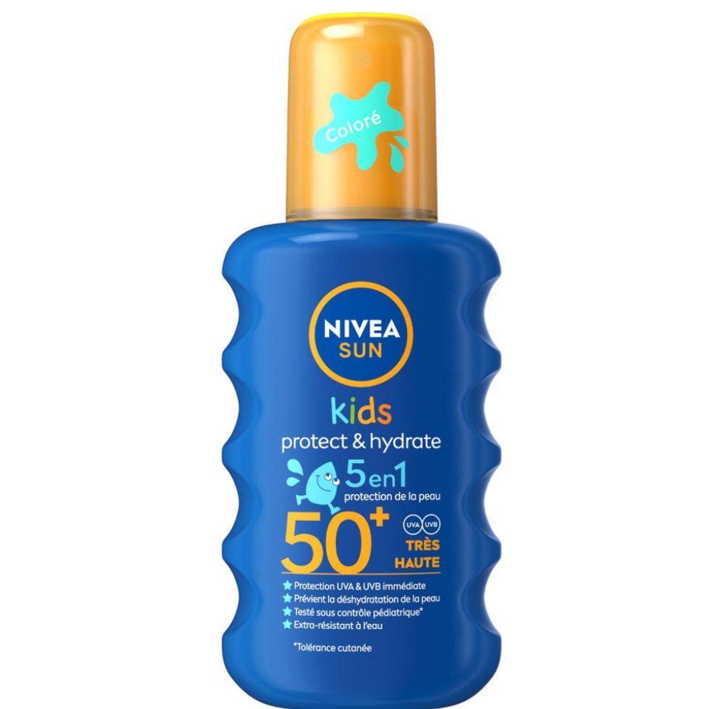 [64934] Spray Protecteur Coloré Kids SPF 50 Nivea Sun 200ml.