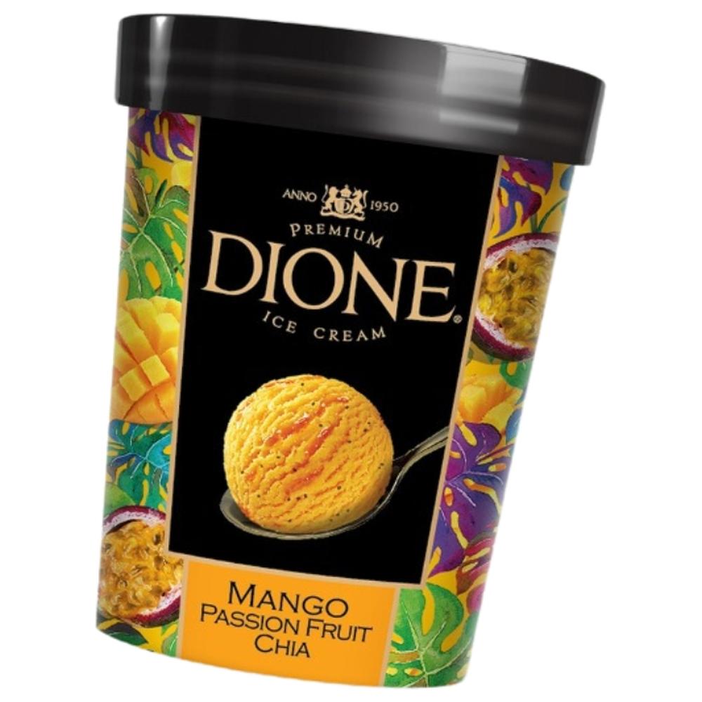 Pot Glace Mango Passion Chia Dione 500ml.