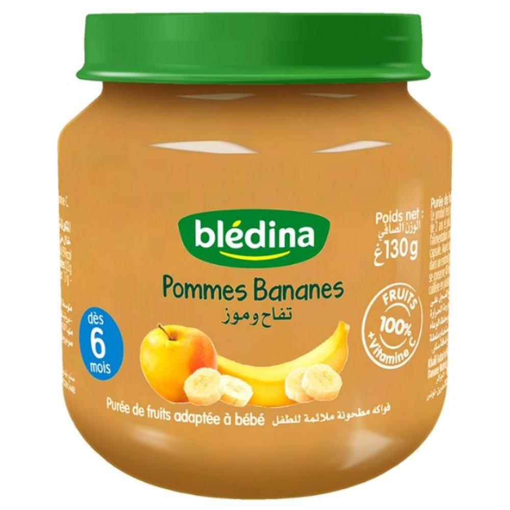[720941] Compote Pommes Bananes Blédina 130g