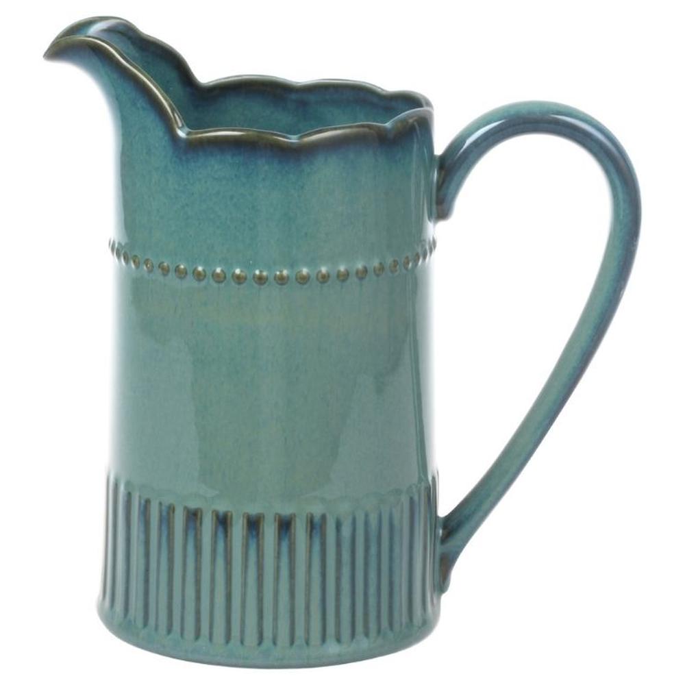 Vase Pichet en Céramique Verte Kasa 1L