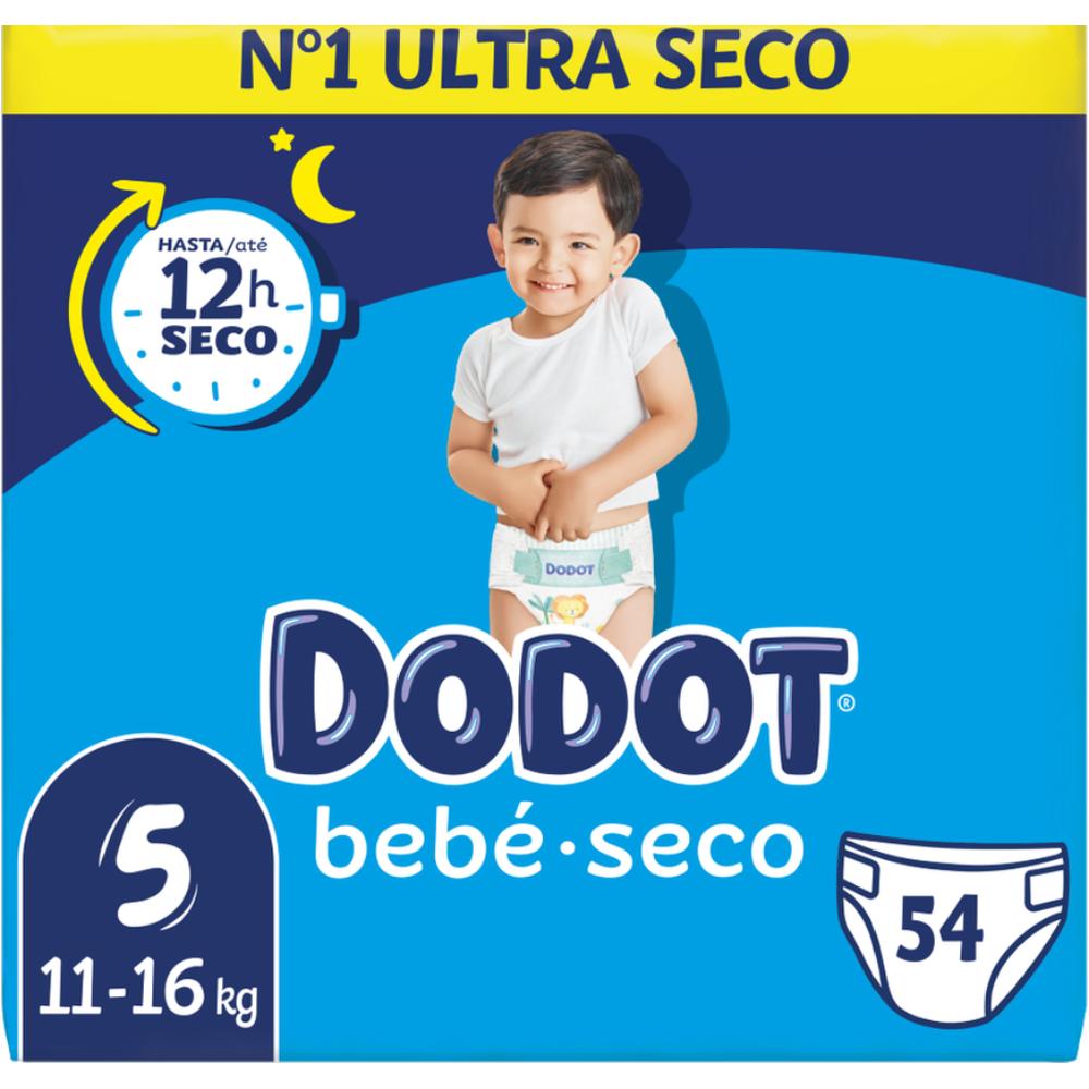 Couches Bébé Bebe Seco Taille 5 (11-16Kg) Dodot 54 unités