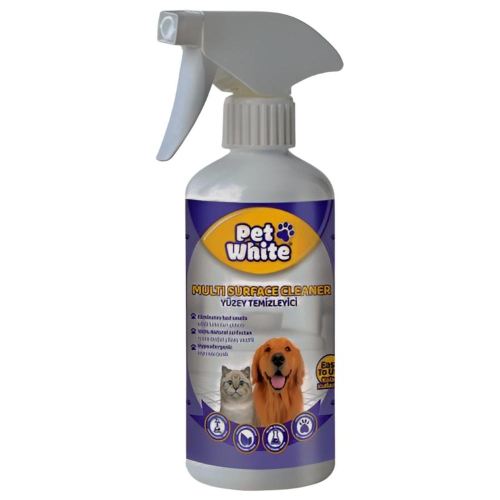 [710258] Spray Multi-Surface et Odeur Pet White 500ml