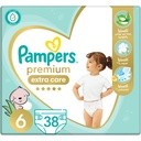 Couches Bébé Premium Care Taille 6 (13Kg+) Pampers 38 unités