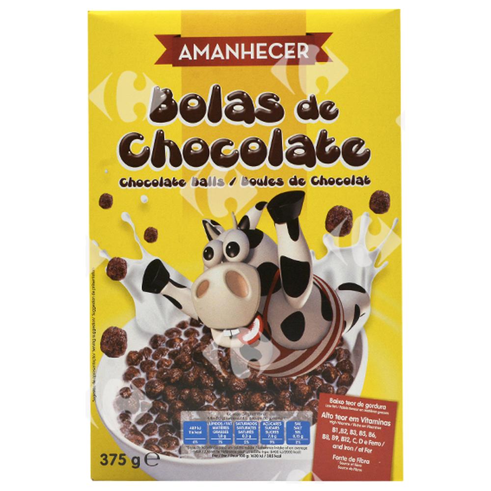 Céréales Boules de Chocolat Amanhecer 375g