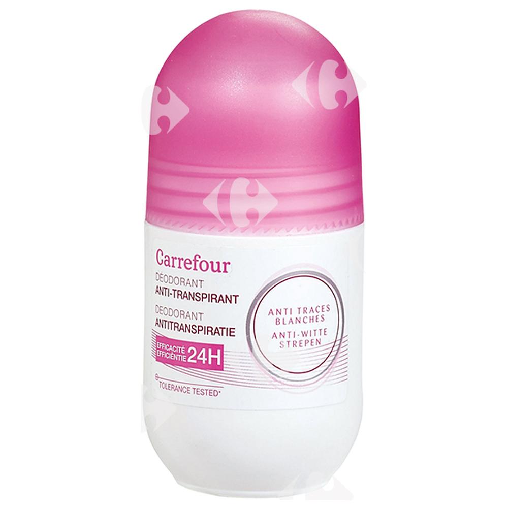 Roll-on Anti-Traces Blanches Carrefour 50ml.
