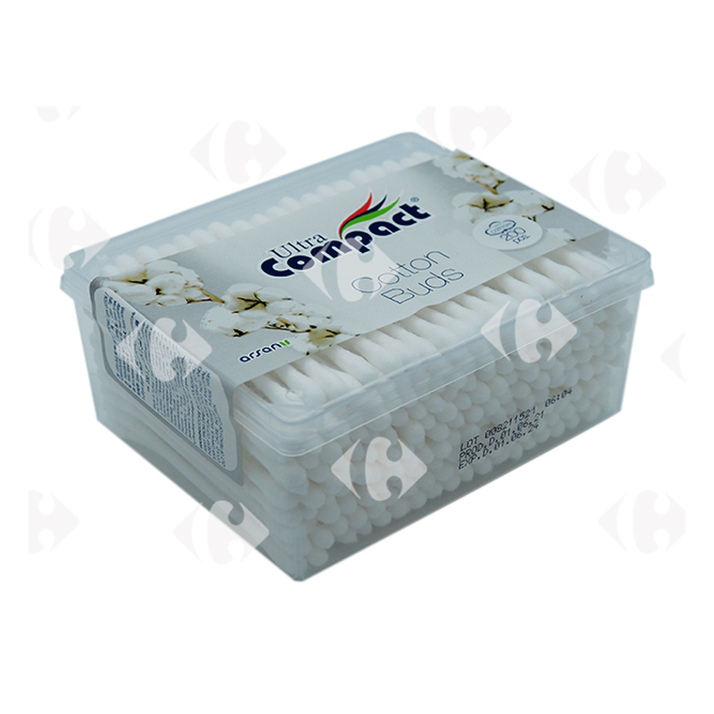 [508929] Cotons Tiges Ultra Compact 200 unités