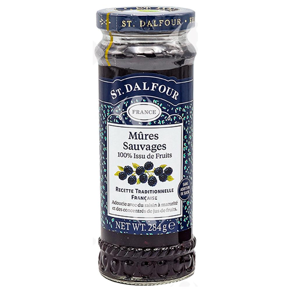 Confiture de Mûre Sans Sucre Saint Dalfour 284g.