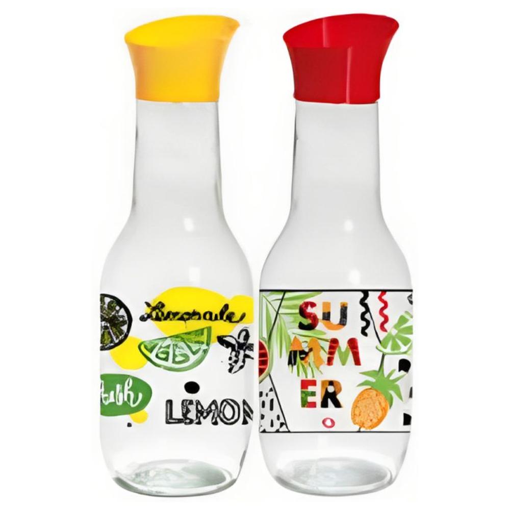 Bouteille à Eau en Verre Divers Design 1L
