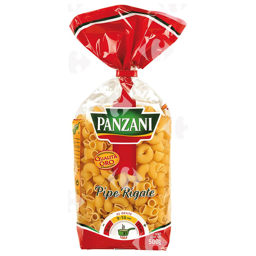 Pipe Rigate Panzani 500g.