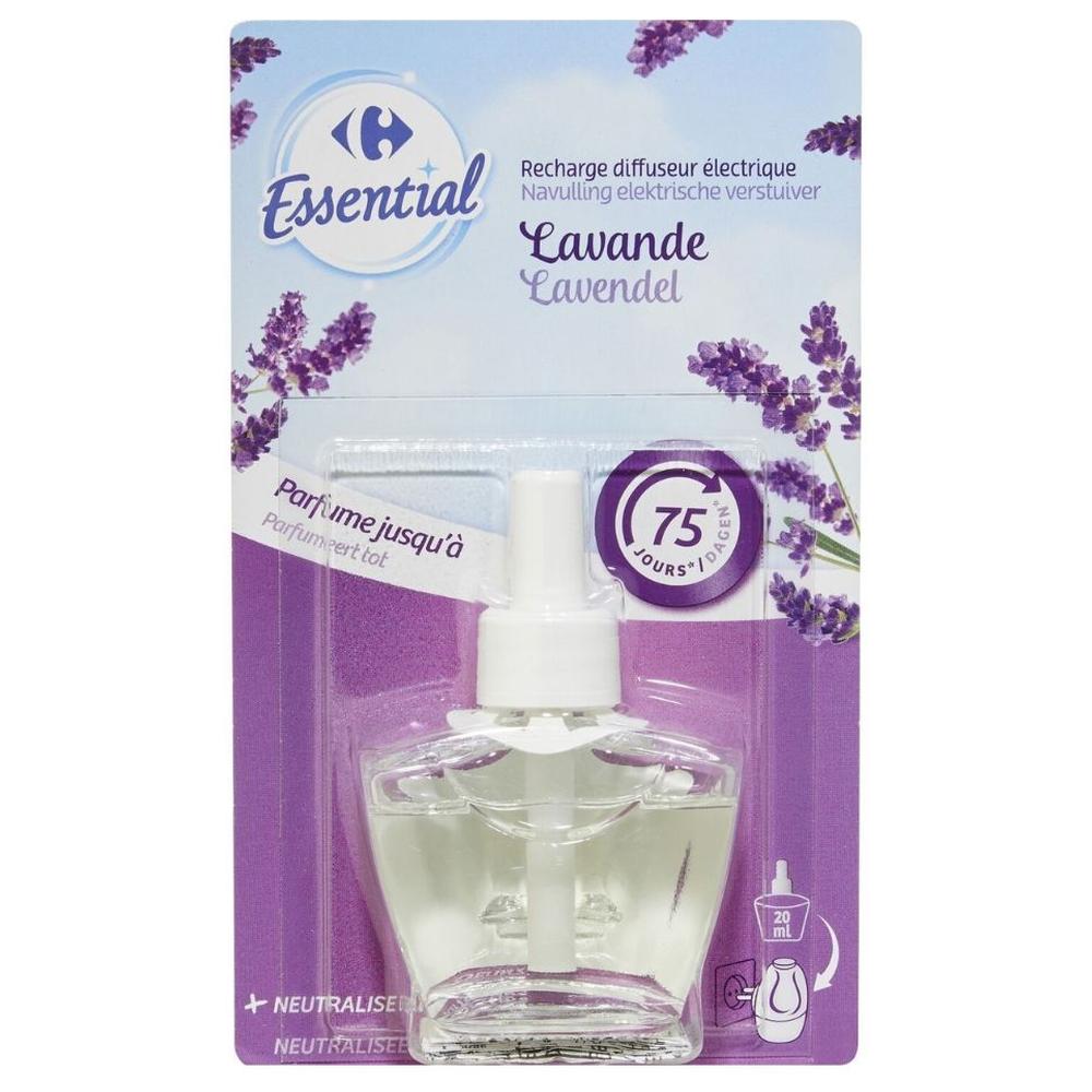 Recharge Électrique Lavande Carrefour Essential 20ml