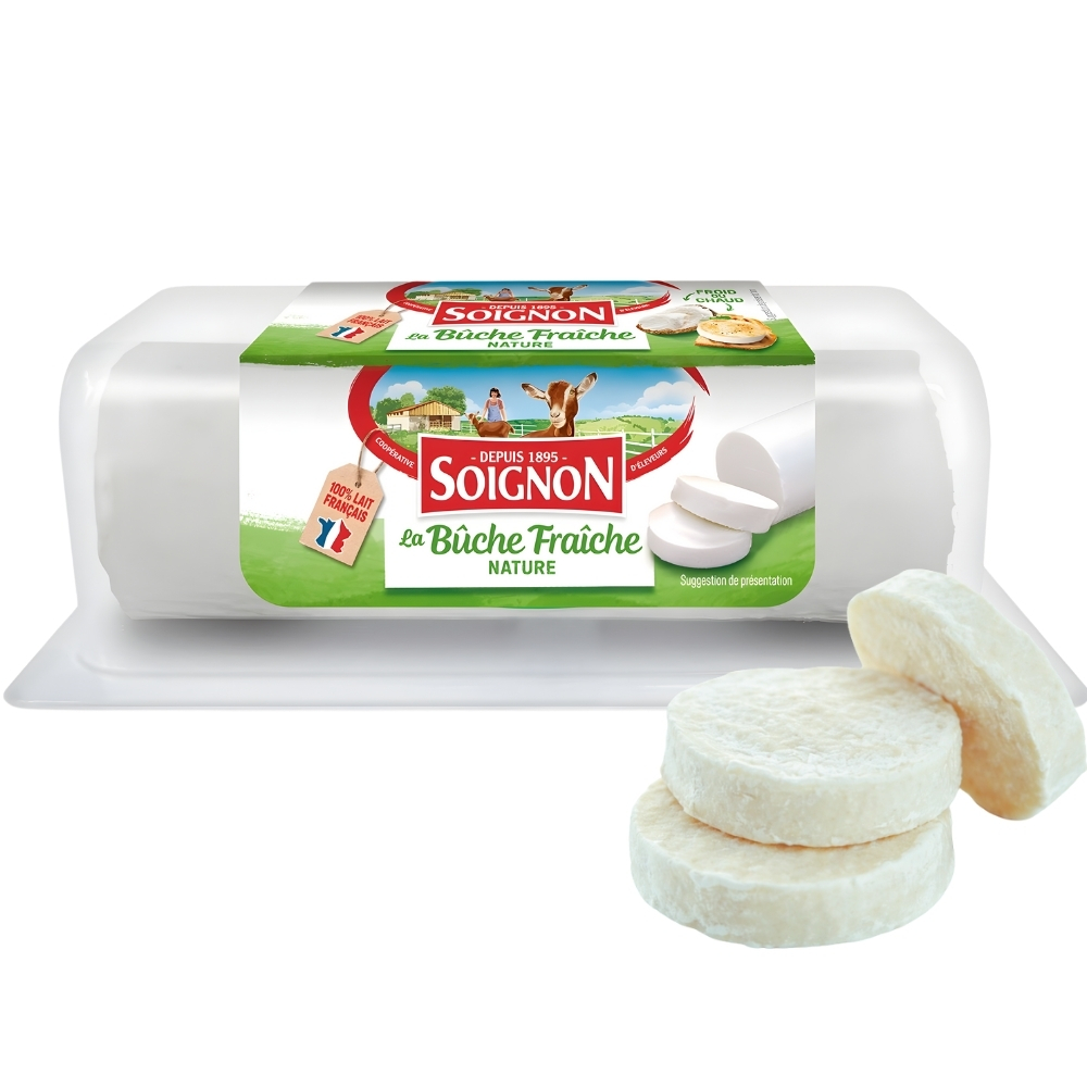 Bûche de Chèvre Nature Soignon 100g