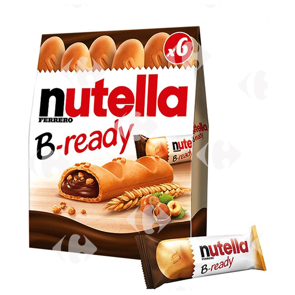 Pack Biscuits B-Ready Nutella 6x132g
