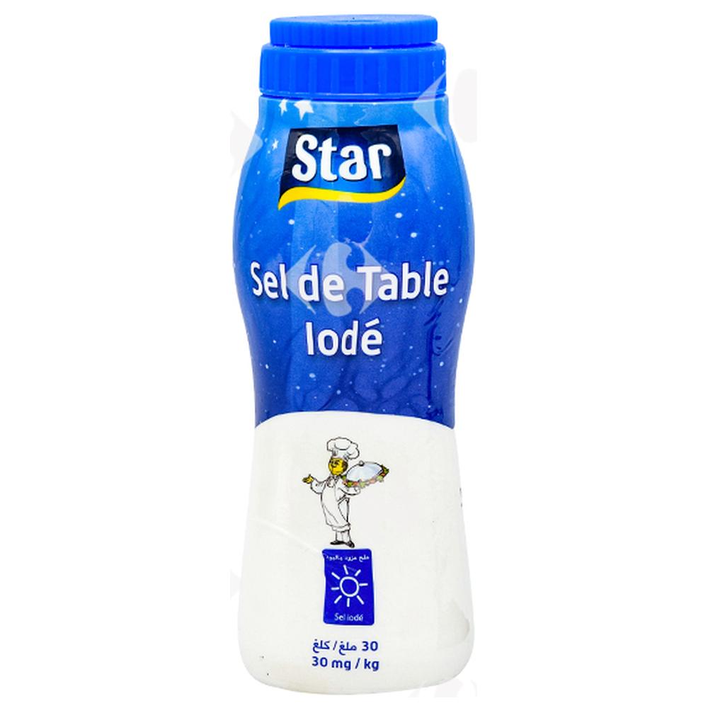 Salière Sel de Table Star 400g