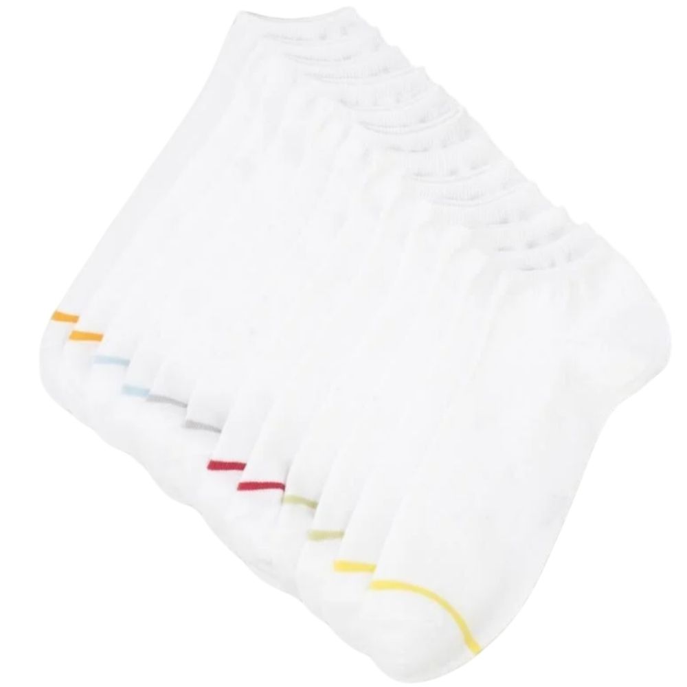 Chaussette pour Homme Blanc 6 Pièces