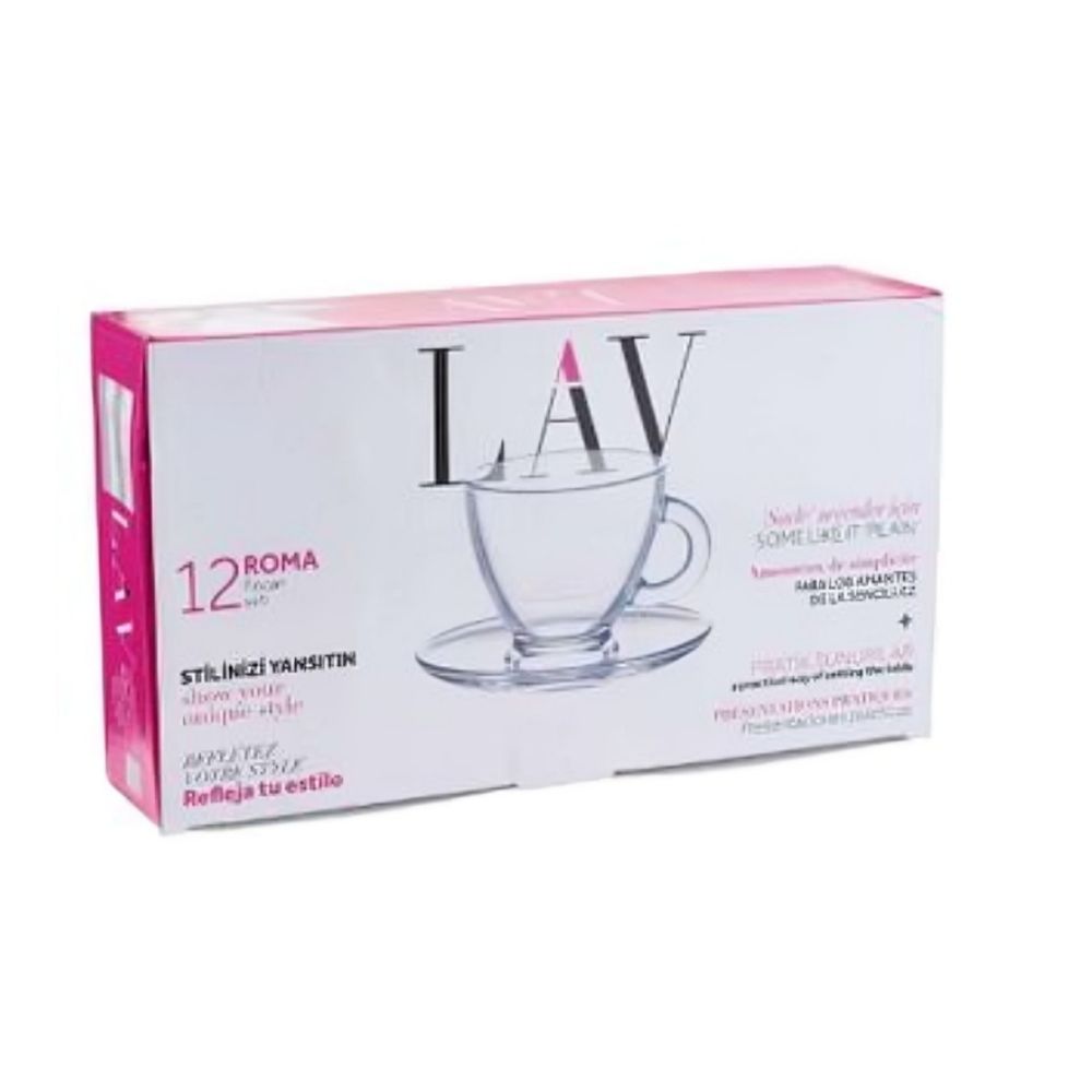 Tasse à Thé/Café Roma Lav 12 Pièces