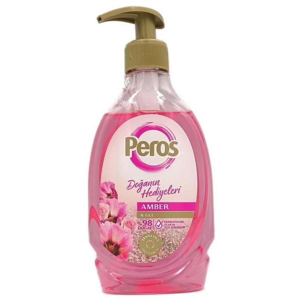 [710697] Savon Liquide Amber Rose Peros 400ml
