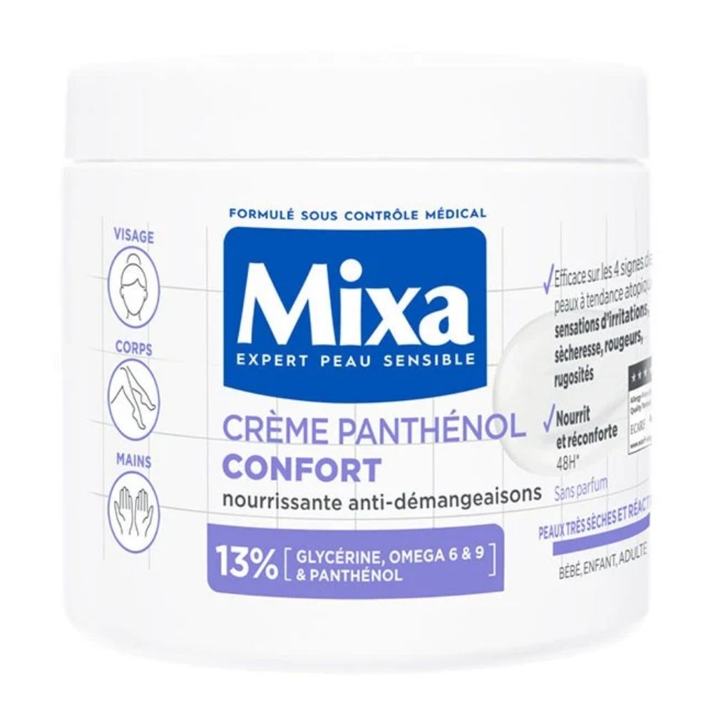 Lait Corps Jarre Panthenol Mixa 400ml