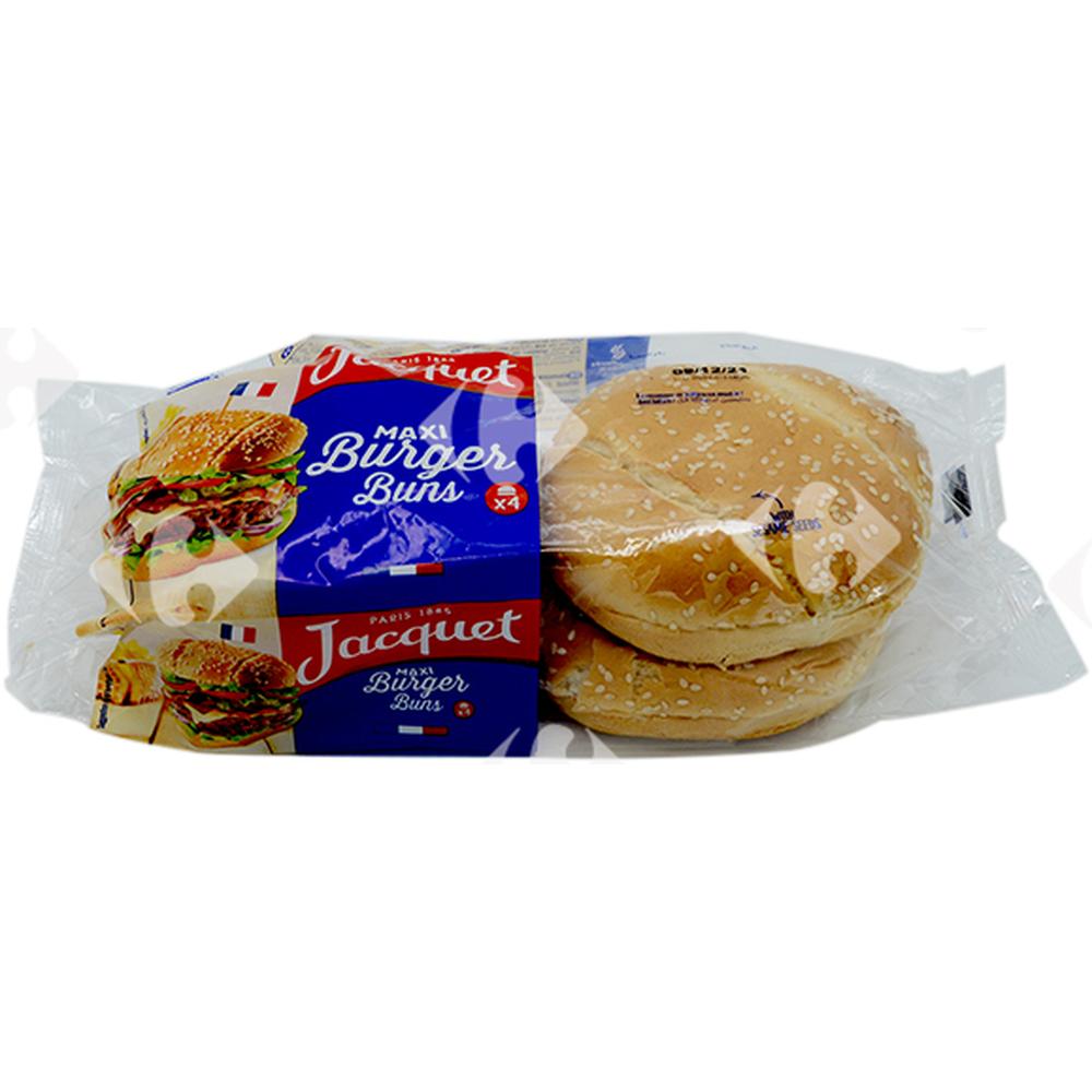 [210572] Pains Hamburger Jacquet 4 pièces.